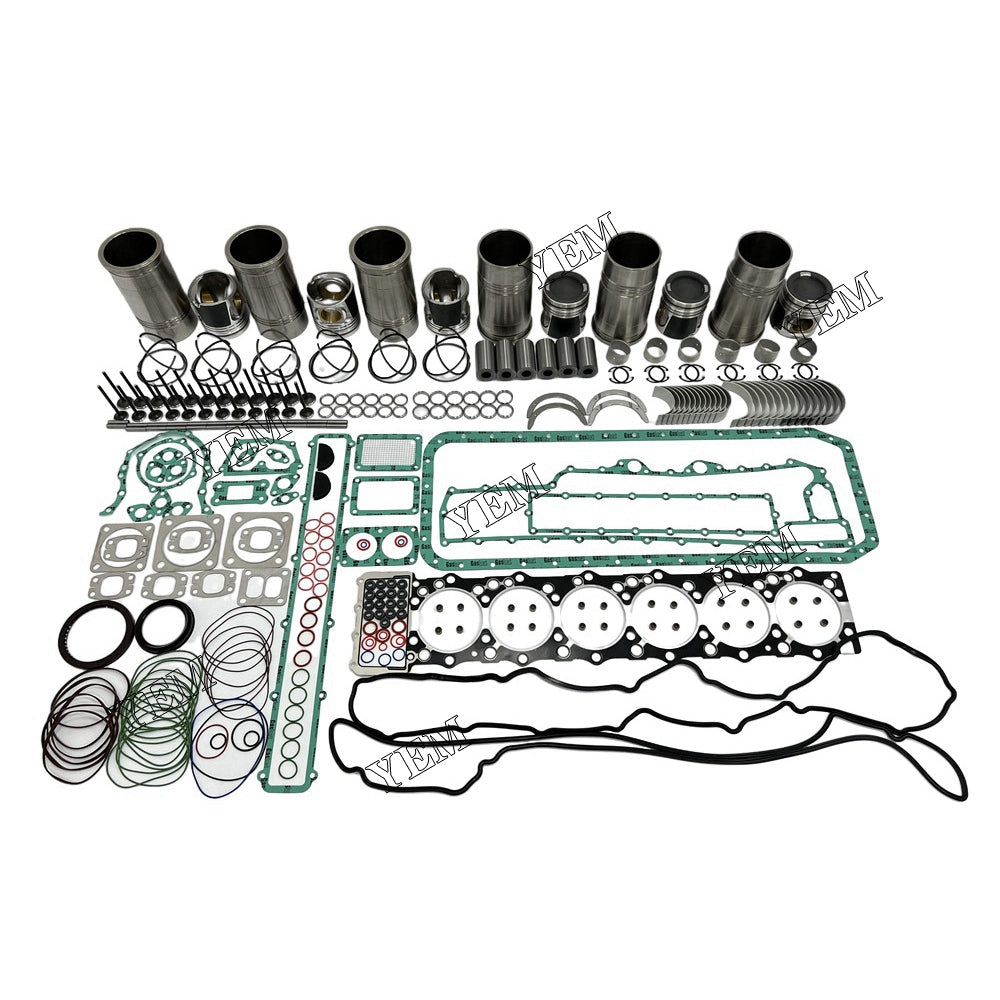 D6CB Overhaul Rebuild Kit With Gasket Set Bearing-Valve Train For Hyundai Excavator For Hyundai