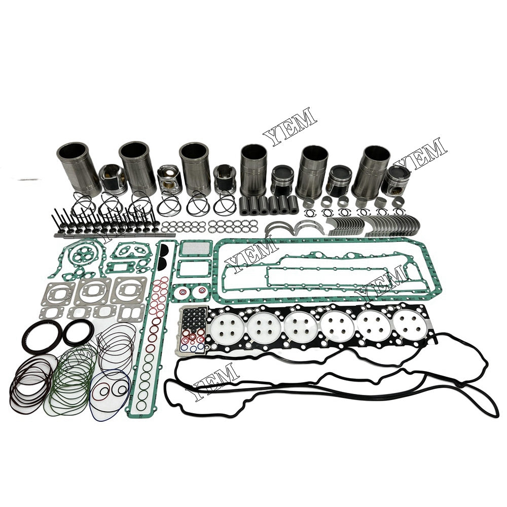 D6CB Overhaul Rebuild Kit With Gasket Set Bearing-Valve Train For Hyundai Excavator For Hyundai