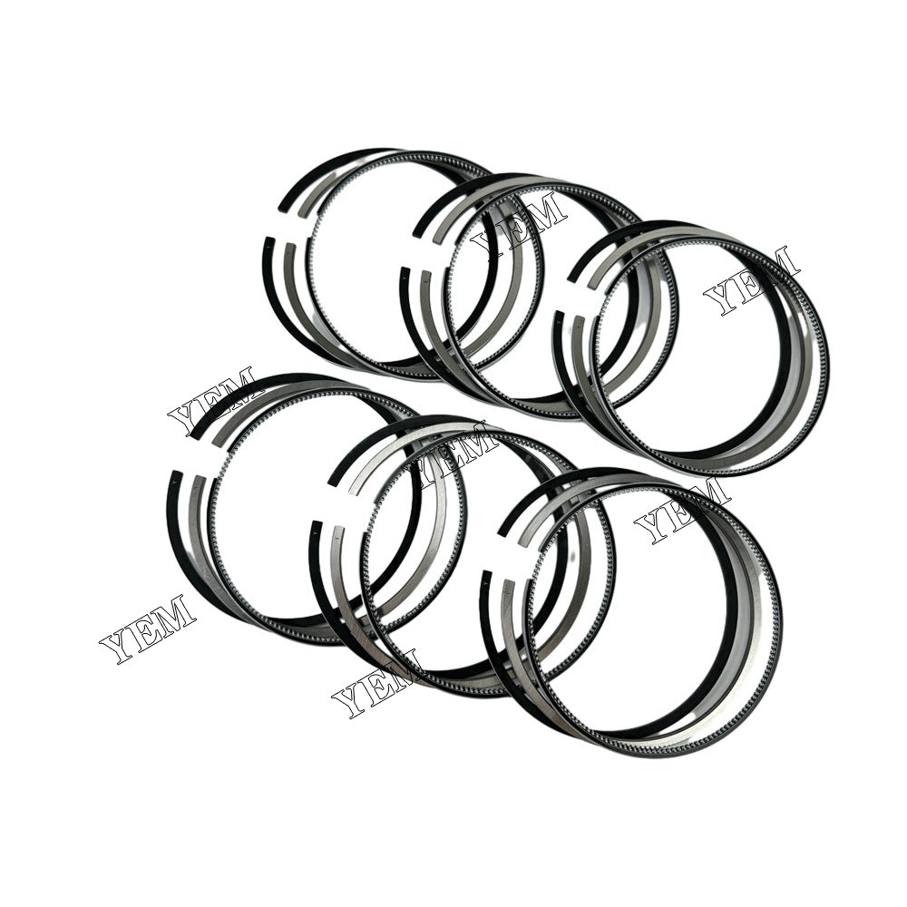 D6CB Piston Rings Set STD 130mm 23430-84410 For Hyundai Excavator For Hyundai