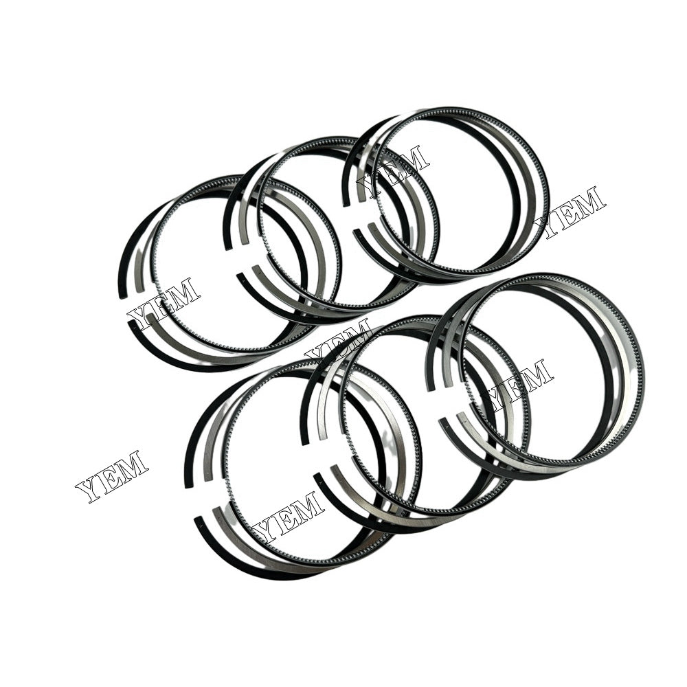 D6CB Piston Rings Set STD 130mm 23430-84410 For Hyundai Excavator For Hyundai