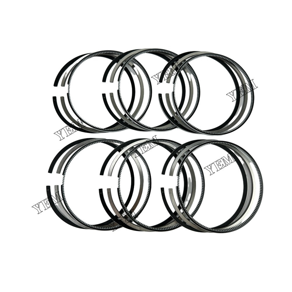 D6CB Piston Rings Set STD 130mm 23430-84410 For Hyundai Excavator For Hyundai