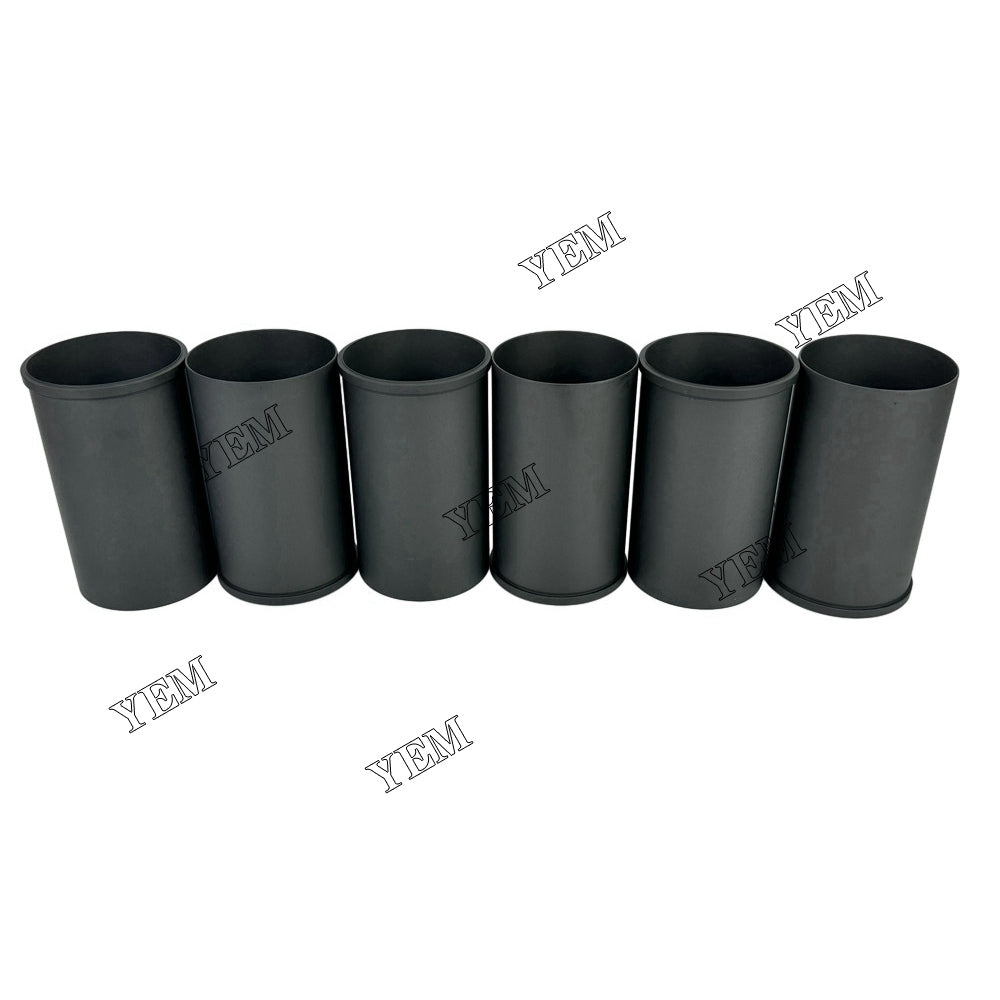 6D16 Cylinder Liner ME071125 For Mitsubishi Hidromek HMK 300 LC excavator wheel loader For Mitsubishi