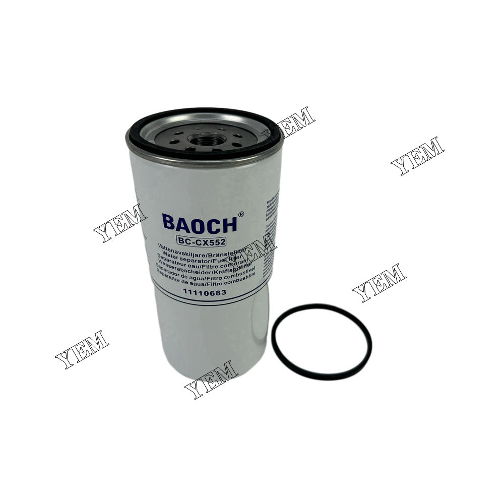 QSX15 Fuel Filter Element 11110683 BC552 BC-CX552 For Cummins Hyundai R 800 LC-9 A excavator excavator engine