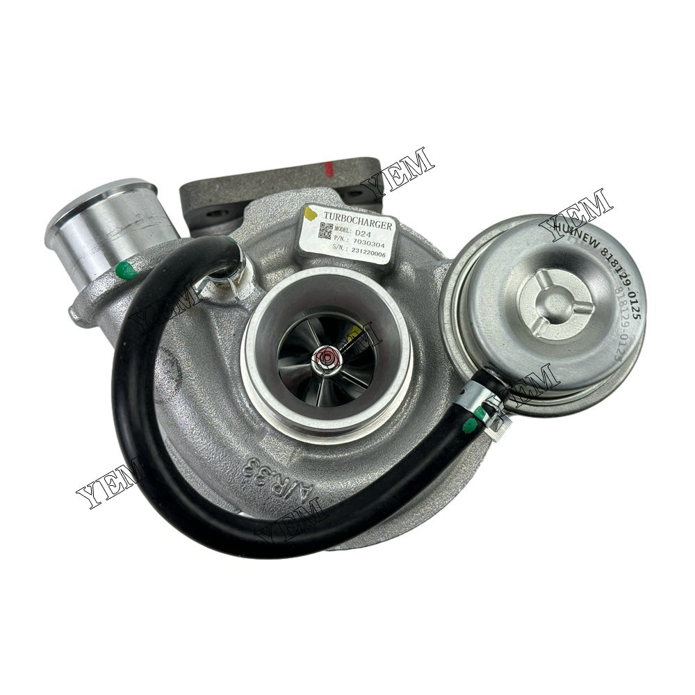 D24 Turbocharger 7030304 For Doosan Bobcat E57W excavator Daewoo articulated dump truck For Doosan