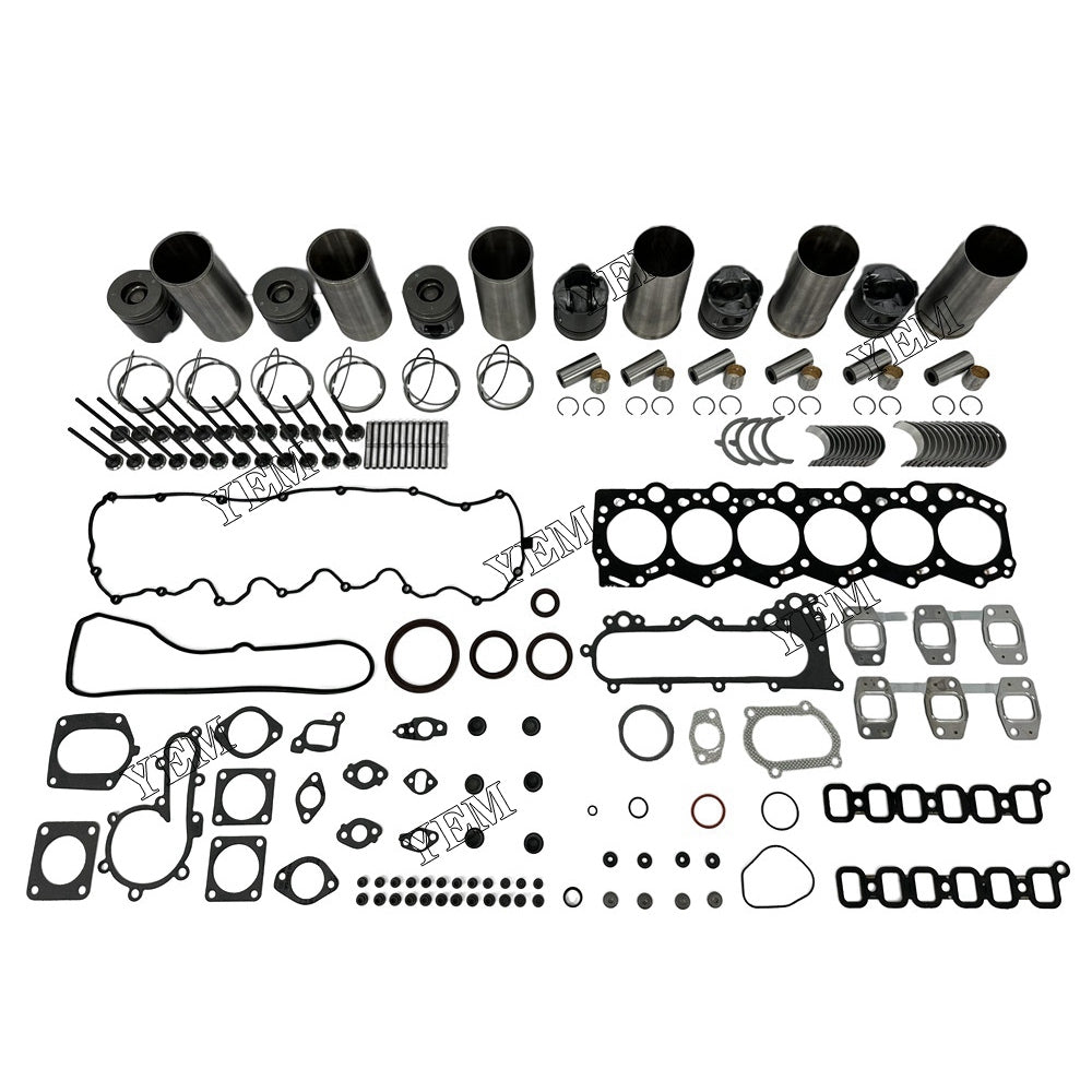 1HD Engine Overhaul Rebuild Kit With Gasket Bearing Valve Set 24V For Toyota automotive engine For Toyota