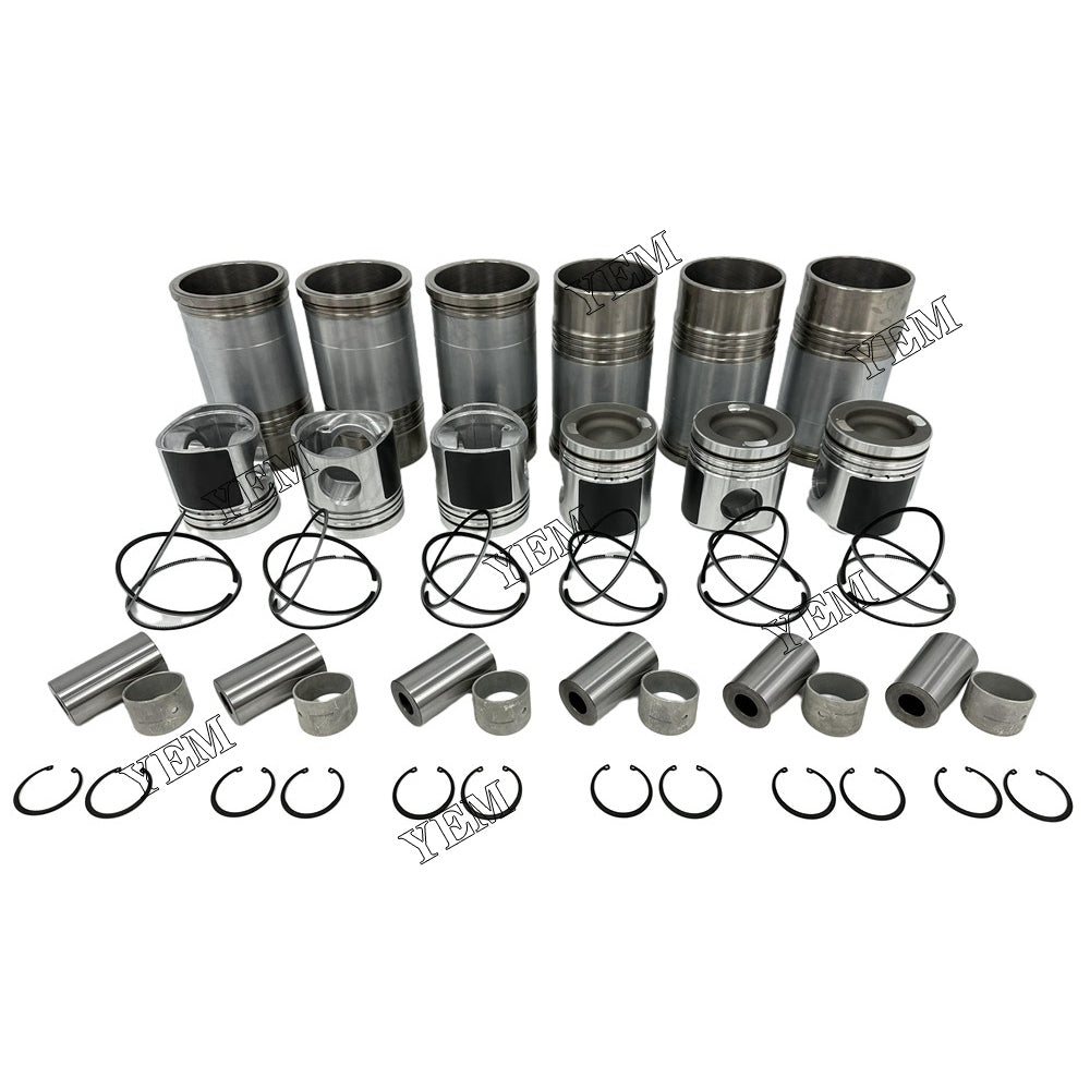 D6CA Cylinder Liner Kit For Hyundai Excavator Engine For Hyundai