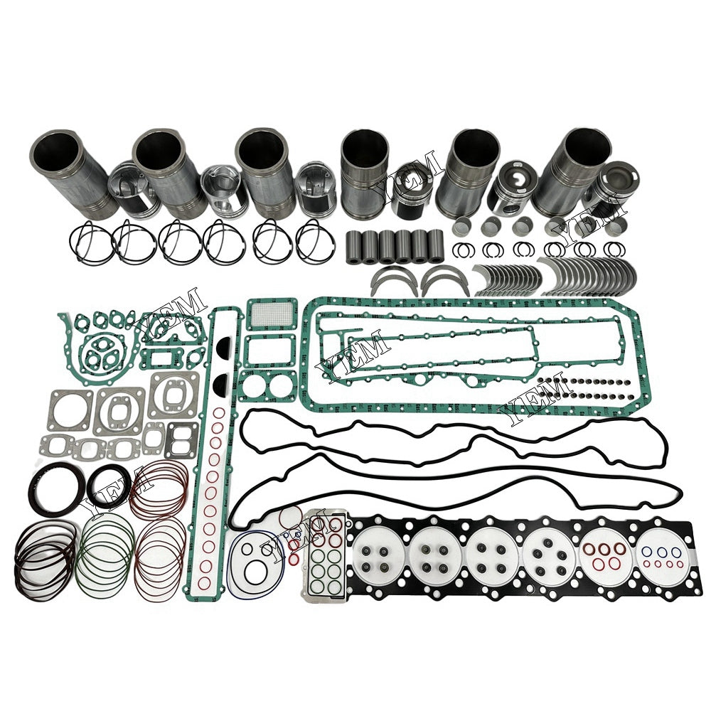 D6CA Overhaul Rebuild Kit With Gasket Set Bearing For Hyundai Excavator For Hyundai