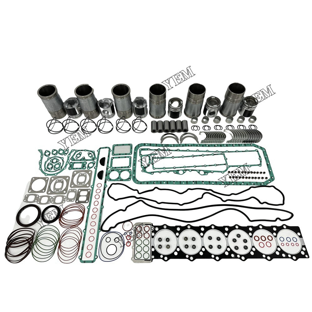 D6CA Overhaul Rebuild Kit With Gasket Set Bearing For Hyundai Excavator For Hyundai