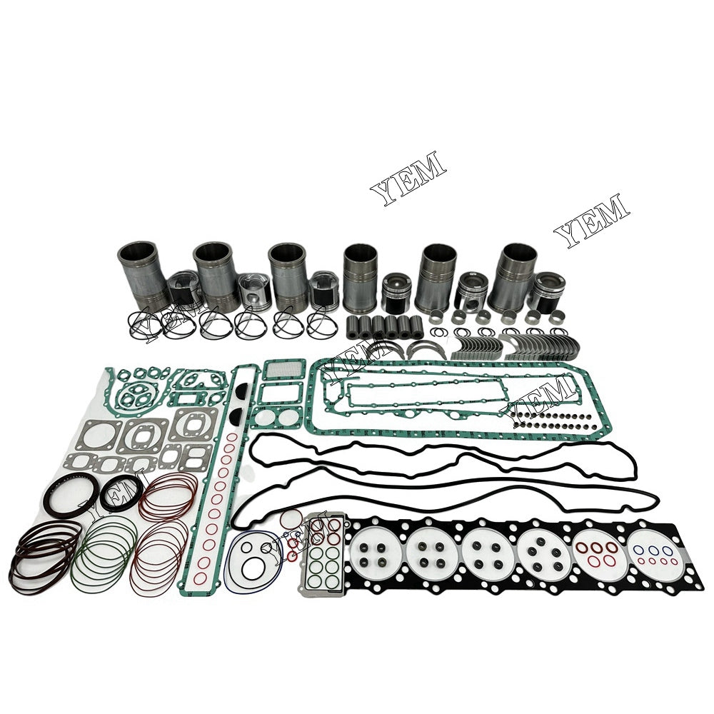 D6CA Overhaul Rebuild Kit With Gasket Set Bearing For Hyundai Excavator For Hyundai