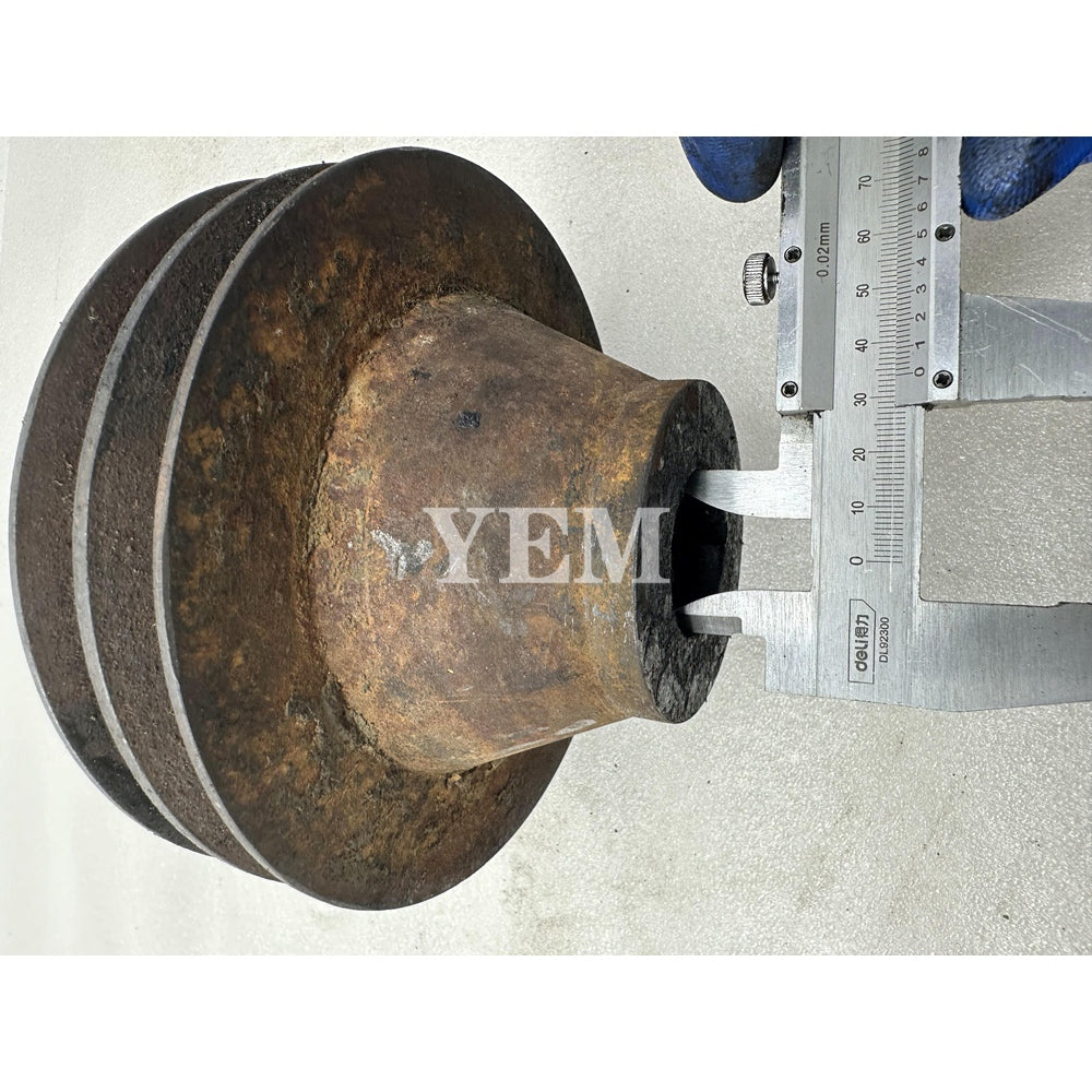 Engine Crankshaft Pulley For Shibaura N844  B Excavator Parts Engine