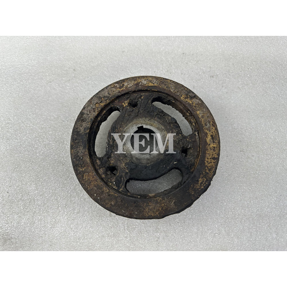 Engine Crankshaft Pulley For Mitsubishi K4N Excavator Parts Engine