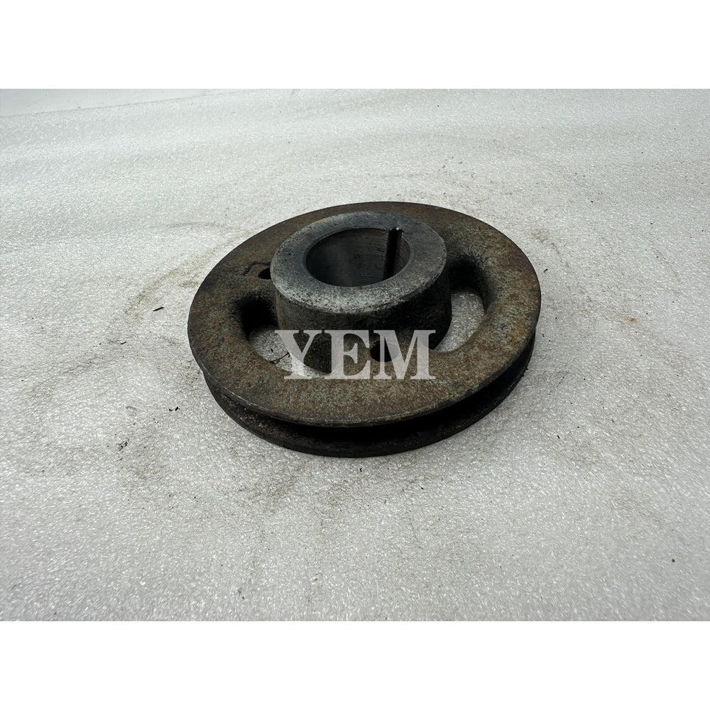 Engine Crankshaft Pulley For Mitsubishi K4E Excavator Parts Engine