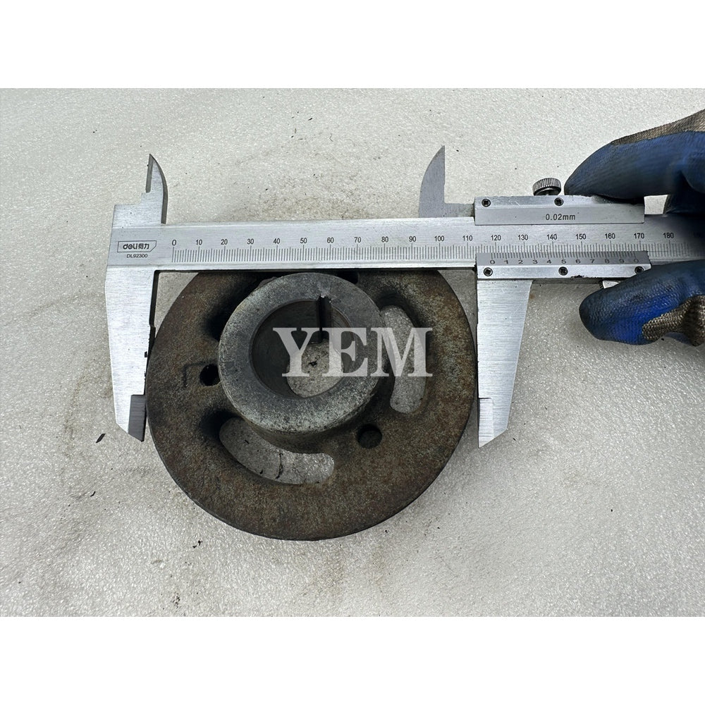 Engine Crankshaft Pulley For Mitsubishi K4E Excavator Parts Engine