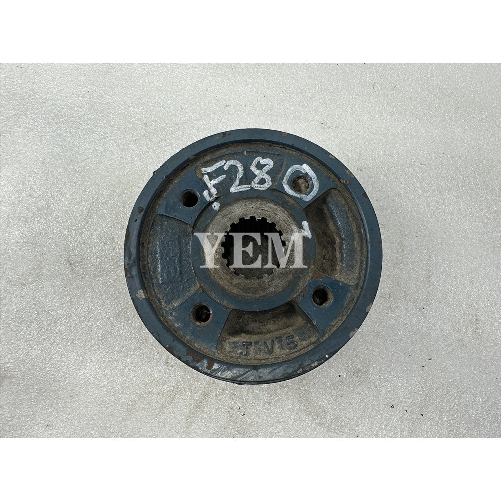 Engine Crankshaft Pulley For Kubota F2803 B Excavator Parts Engine