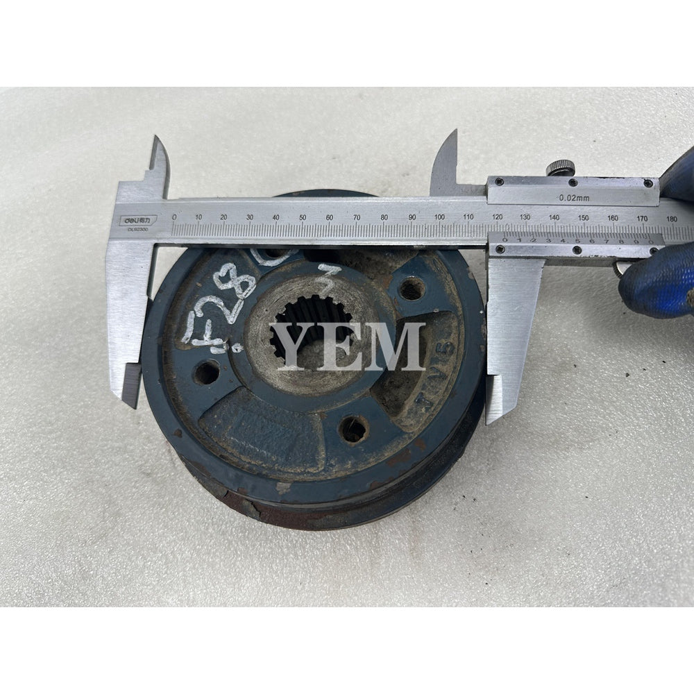 Engine Crankshaft Pulley For Kubota F2803 B Excavator Parts Engine