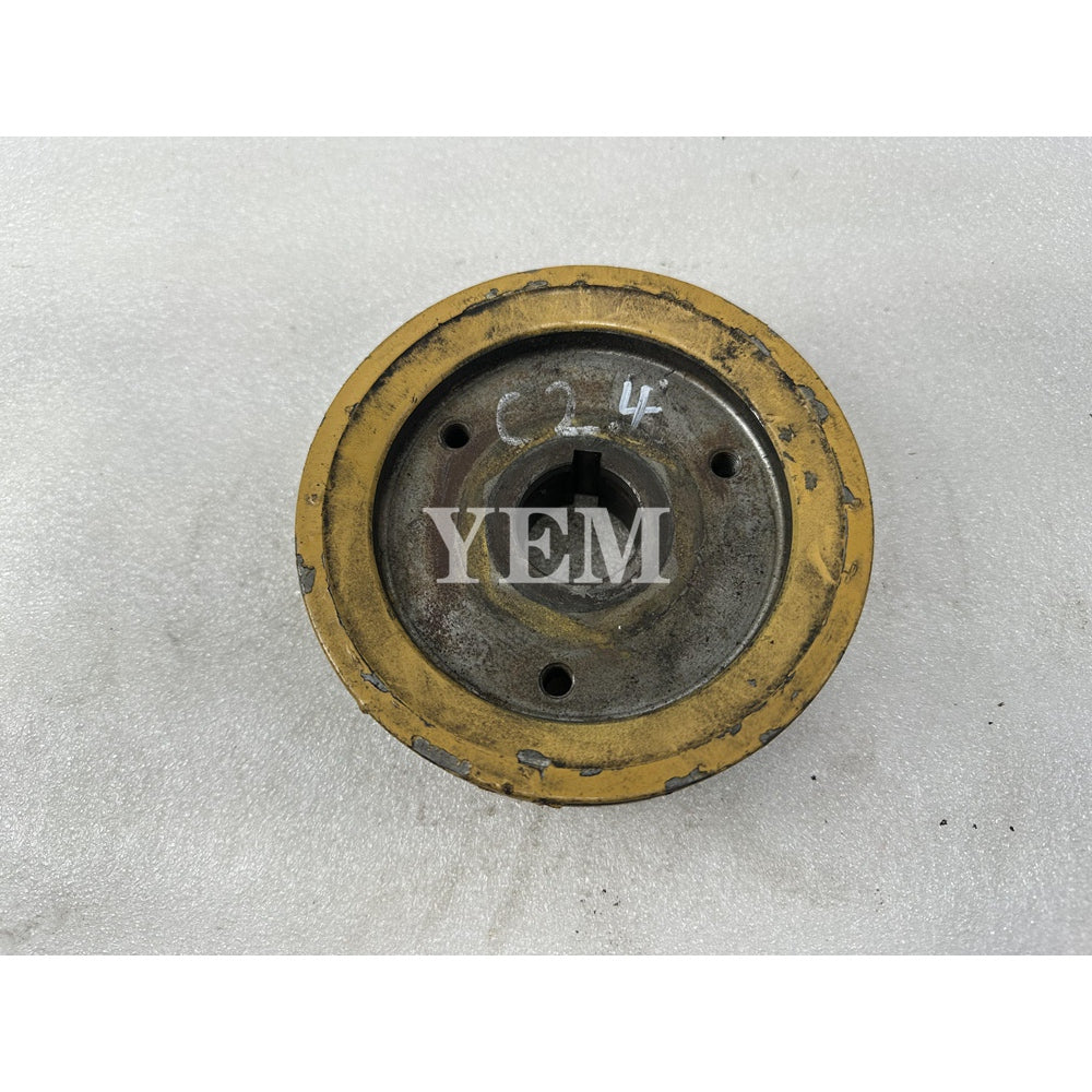 Engine Crankshaft Pulley For Caterpillar C2.4 Excavator Parts Engine