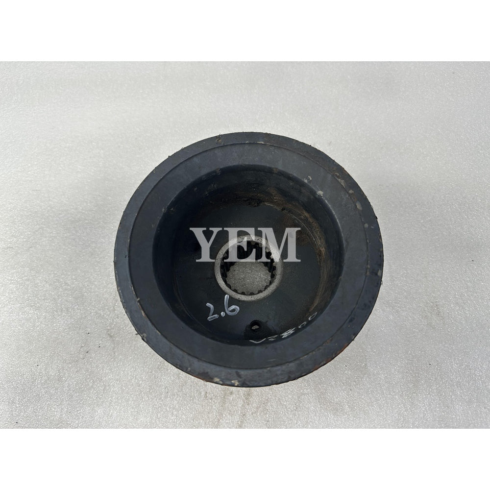 V3800 C Crankshaft Pulley For Kubota Excavator Parts Engine