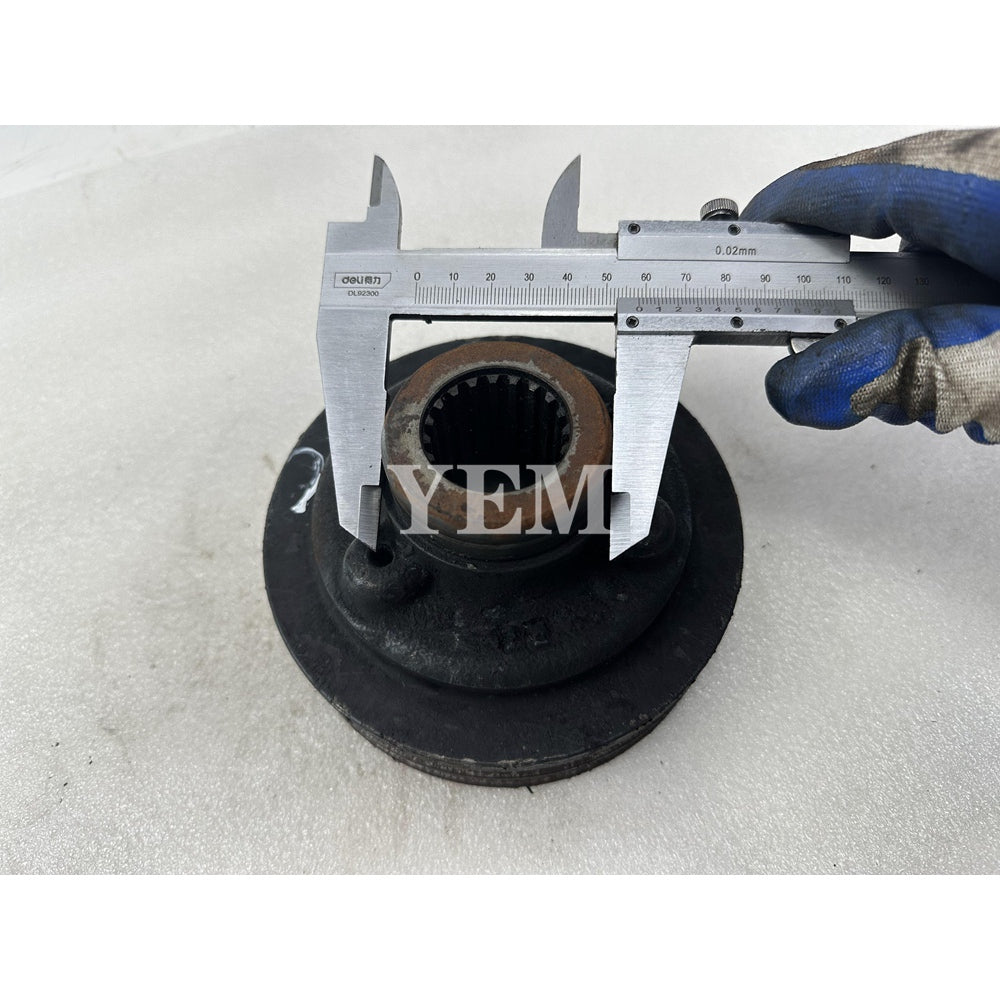 V3800 C Crankshaft Pulley For Kubota Excavator Parts Engine