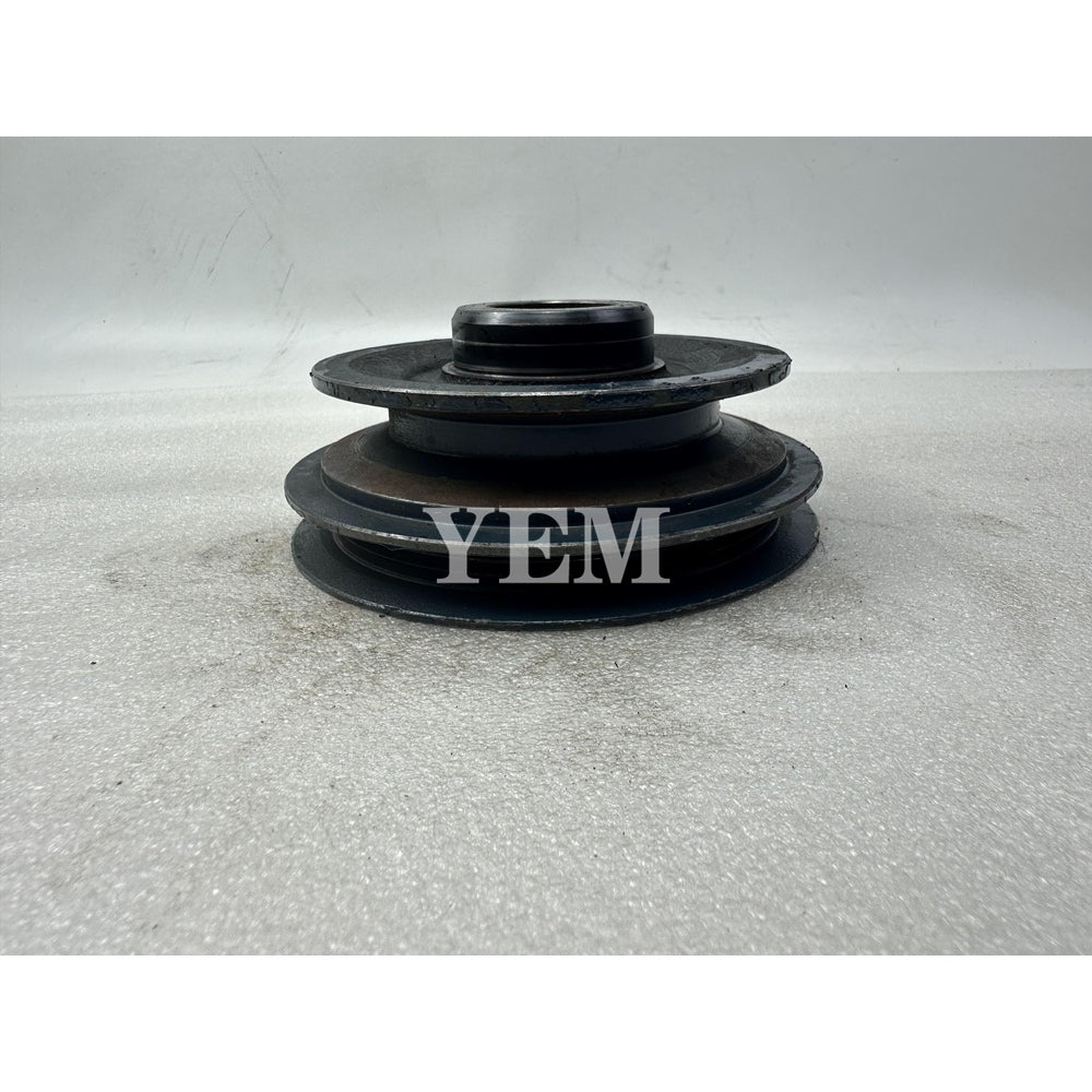 V3800 E Crankshaft Pulley For Kubota 1J553 Excavator Parts Engine