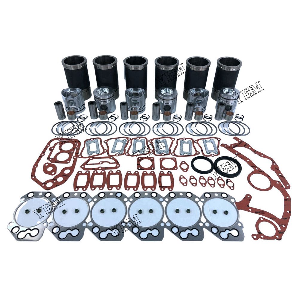 D926T Overhaul Kit With Gasket Set For Liebherr 6 cylinder diesel engine parts