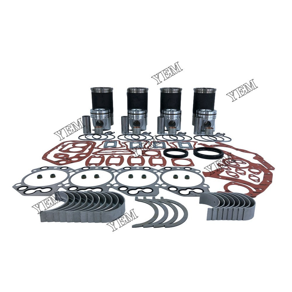 D934S Overhaul Rebuild Kit With Gasket Set Bearing For Liebherr 4 cylinder diesel engine parts For Liebherr