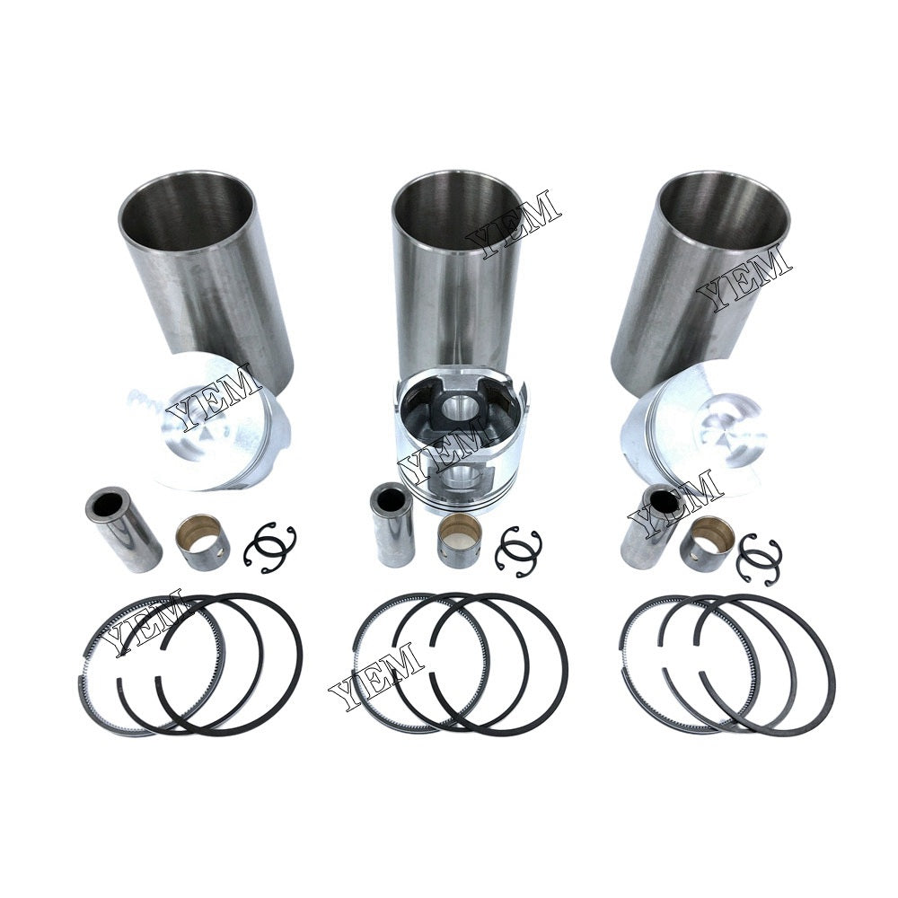 3TNE88 Cylinder Liner Kit For Yanmar 3 cylinder diesel engine parts