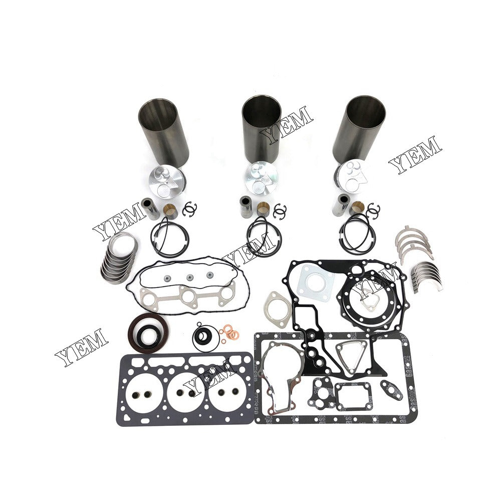 D902 Overhaul Rebuild Kit With Full Gasket Bearing For Kubota 3 cylinder diesel engine parts For Kubota