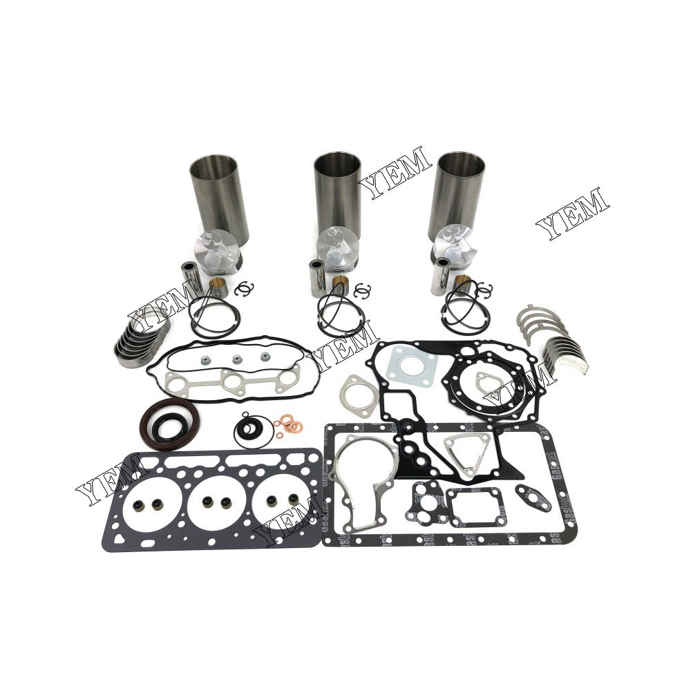 D902 Overhaul Rebuild Kit With Full Gasket Bearing For Kubota 3 cylinder diesel engine parts For Kubota