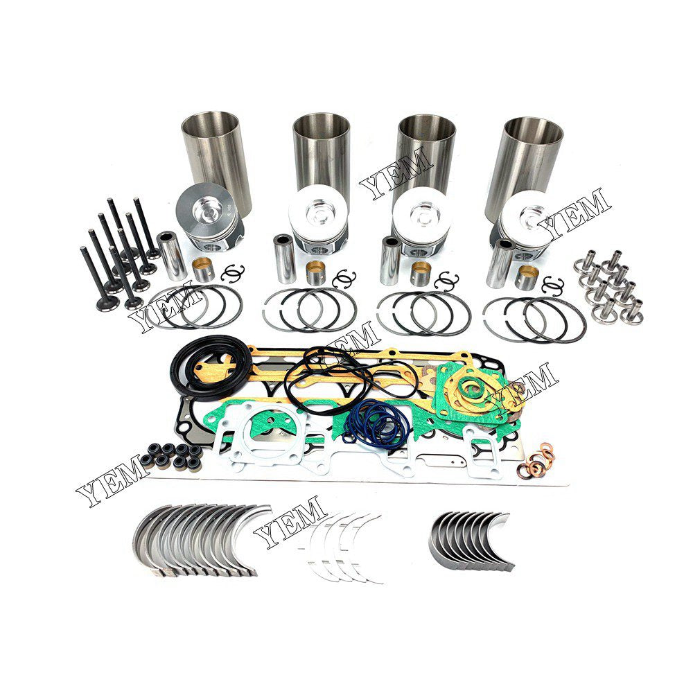 4tnv88 Overhaul Rebuild Kit With Full Gasket Bearing For Yanmar 4 cylinder diesel engine parts For Yanmar