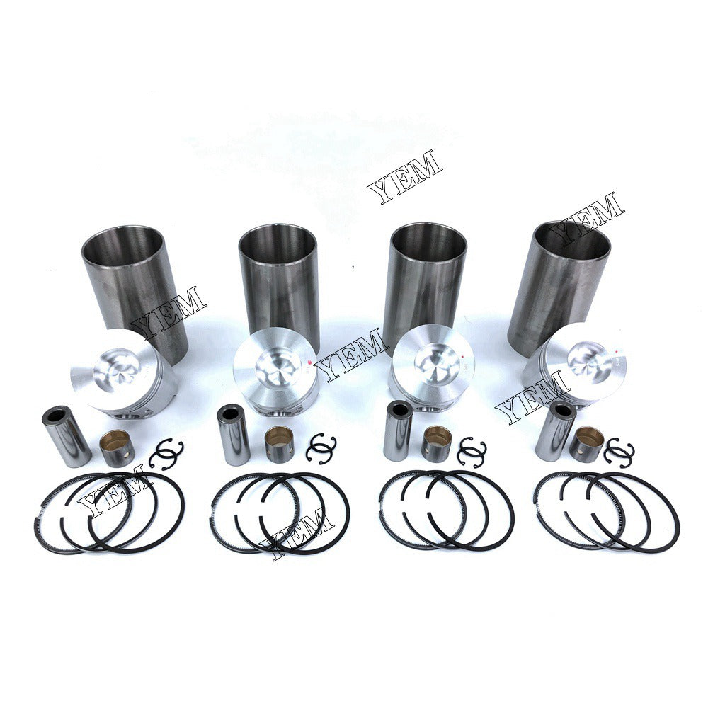 4TNE86 Cylinder Liner Kit For Yanmar 4 cylinder diesel engine parts