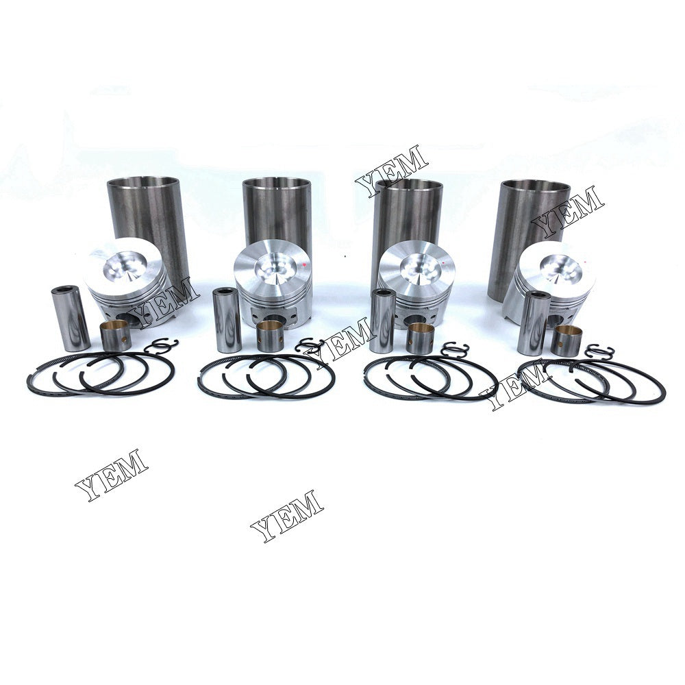 4TNE86 Cylinder Liner Kit For Yanmar 4 cylinder diesel engine parts For Yanmar