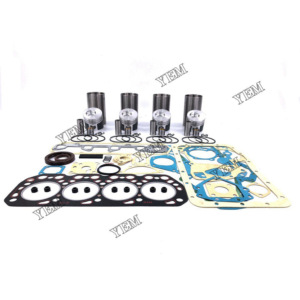 K4M Overhaul Kit With Gasket Set For Mitsubishi 4 cylinder diesel engine parts For Mitsubishi