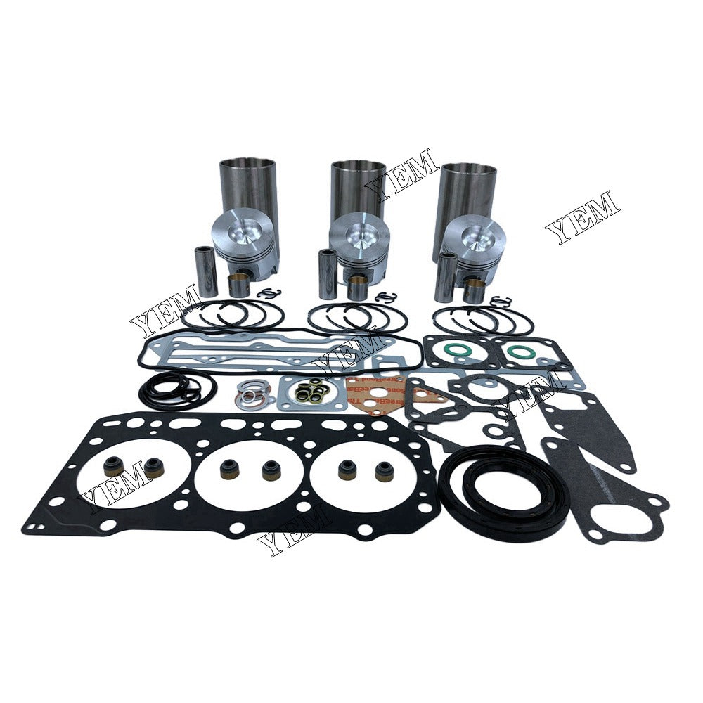 3TNE88 Overhaul Kit With Gasket Set For Yanmar 3 cylinder diesel engine parts For Yanmar