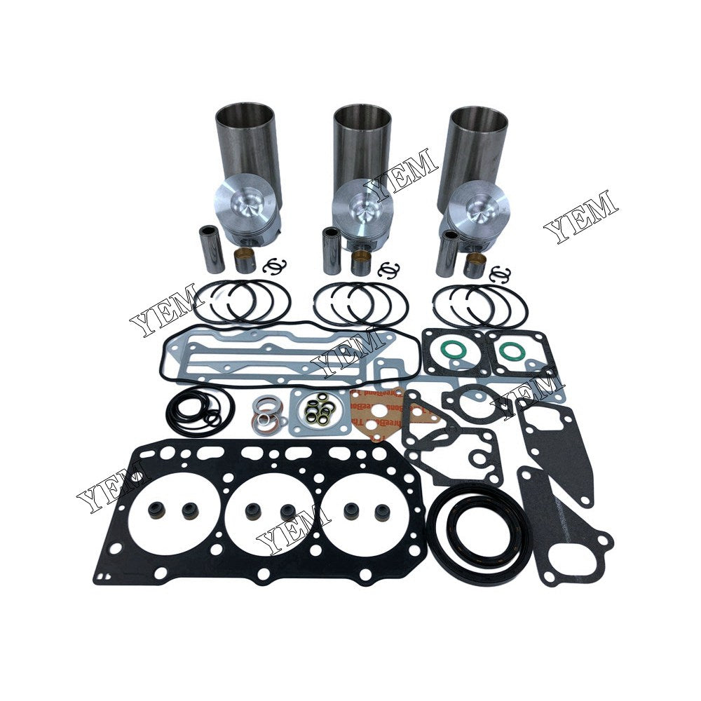 3TNE88 Overhaul Kit With Gasket Set For Yanmar 3 cylinder diesel engine parts For Yanmar