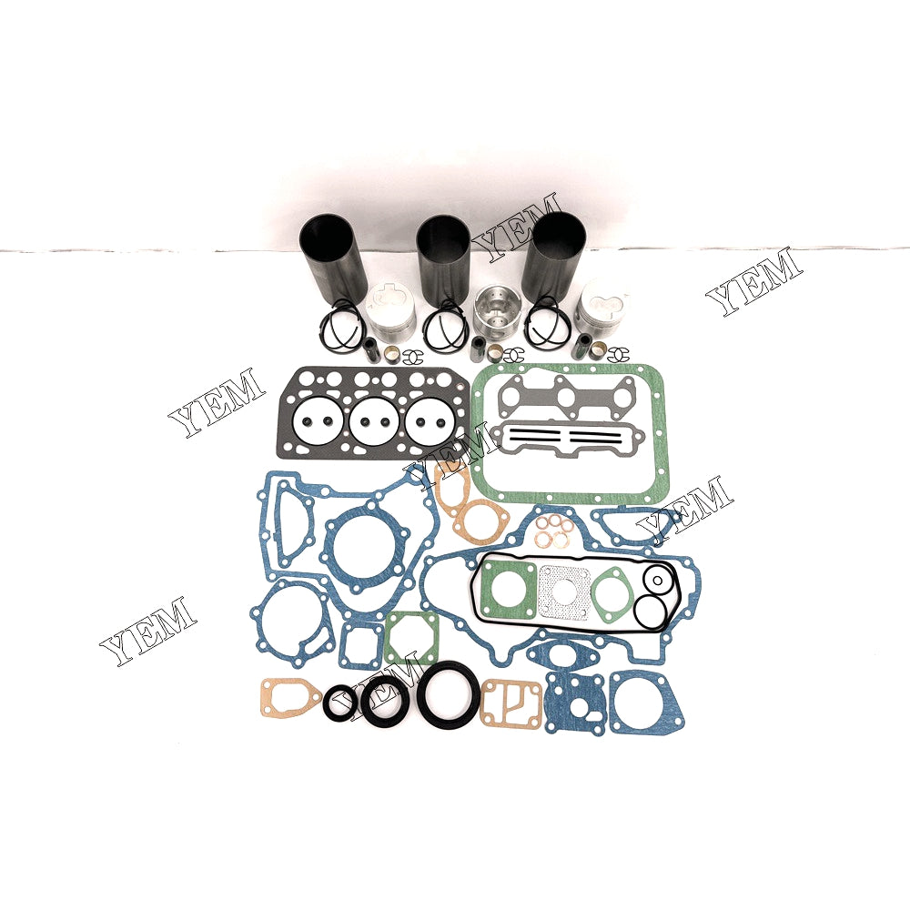 K3E IDI Overhaul Kit With Gasket Set For Mitsubishi 3 cylinder diesel engine parts For Mitsubishi