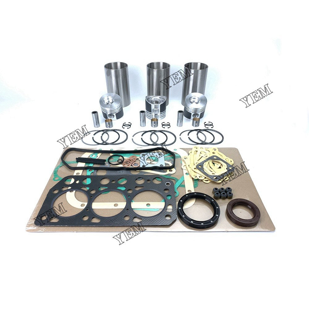 K3E-DI Overhaul Kit With Gasket Set For Mitsubishi 3 cylinder diesel engine parts