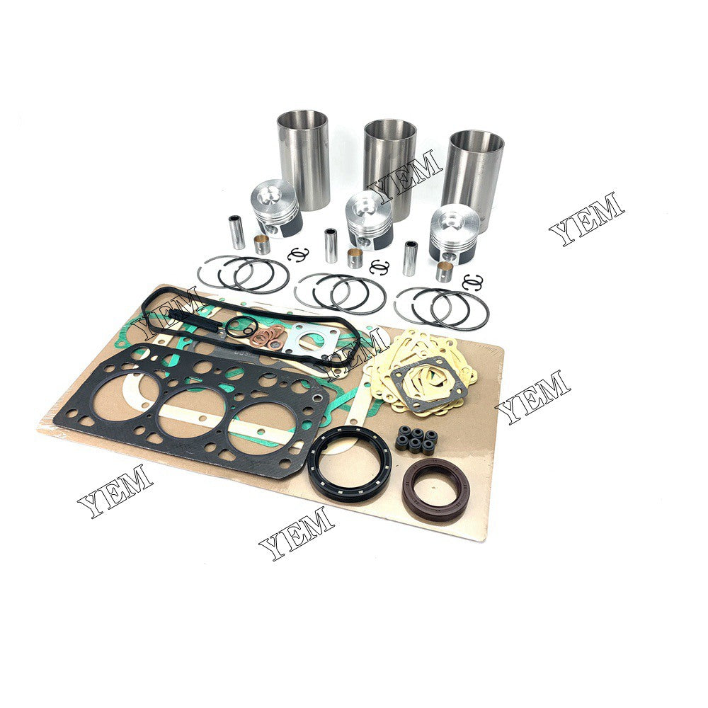 K3E-DI Overhaul Kit With Gasket Set For Mitsubishi 3 cylinder diesel engine parts For Mitsubishi