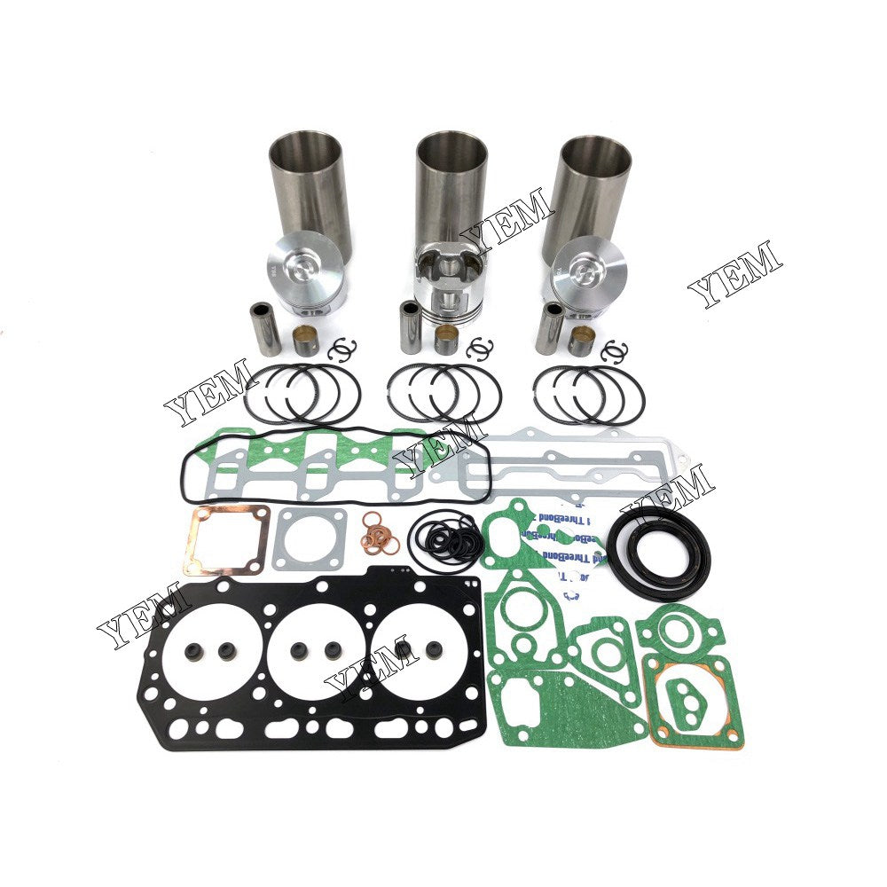 3CE1 Overhaul Kit With Gasket Set For isuzu 3 cylinder diesel engine parts For isuzu