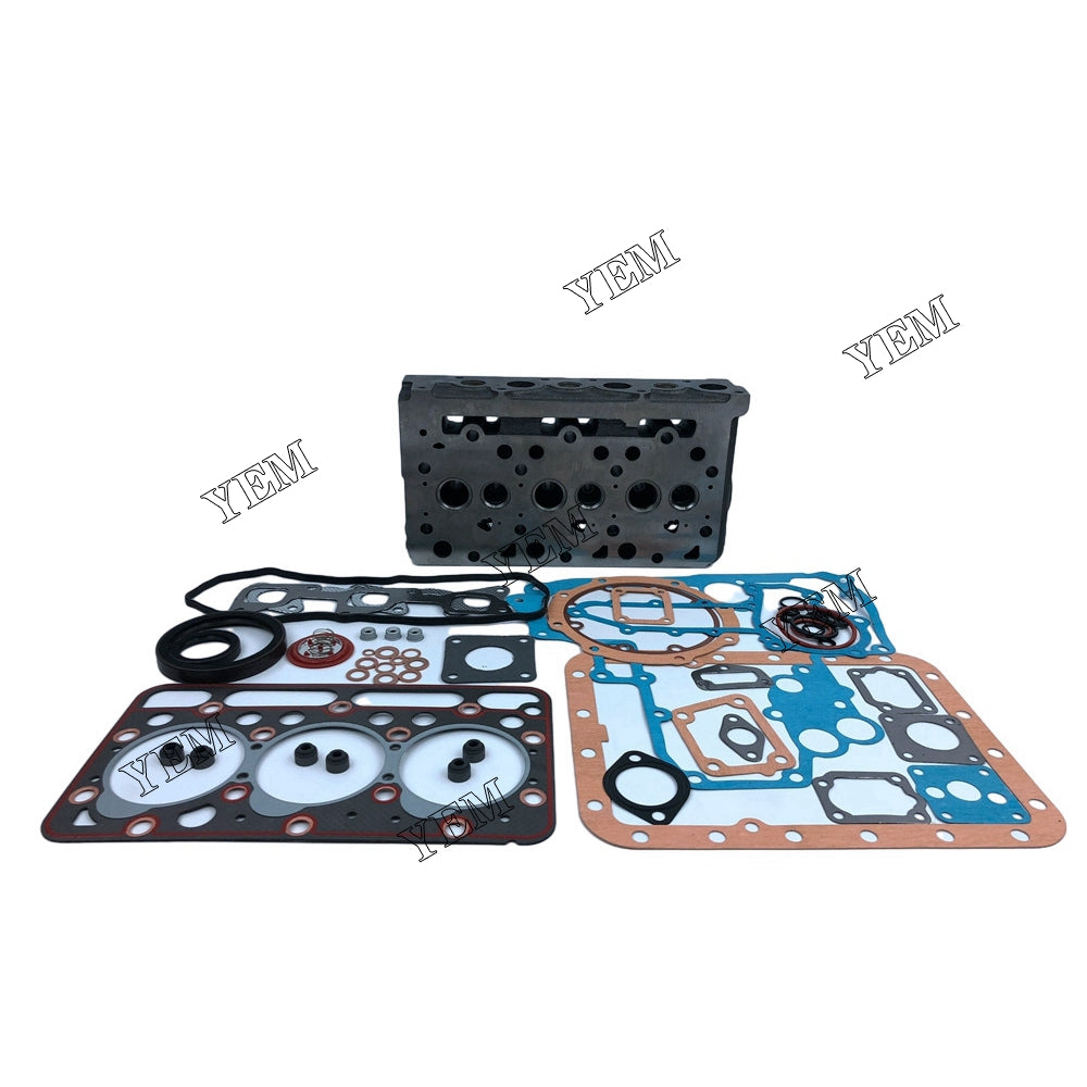 durable Cylinder Head With Full Gasket Kit For Kubota D1403 Engine Parts For Kubota