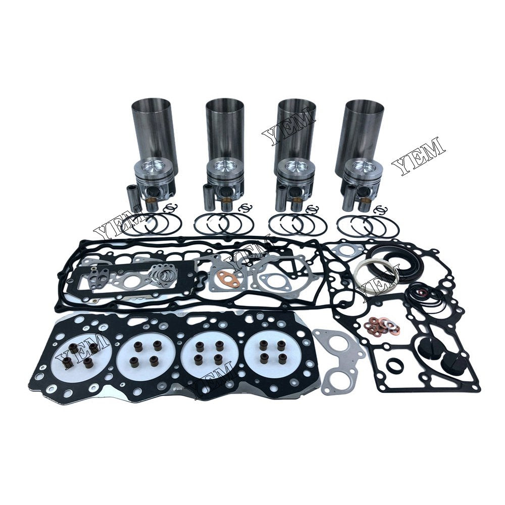 4JJ1 Overhaul Kit With Gasket Set For isuzu 4 cylinder diesel engine parts