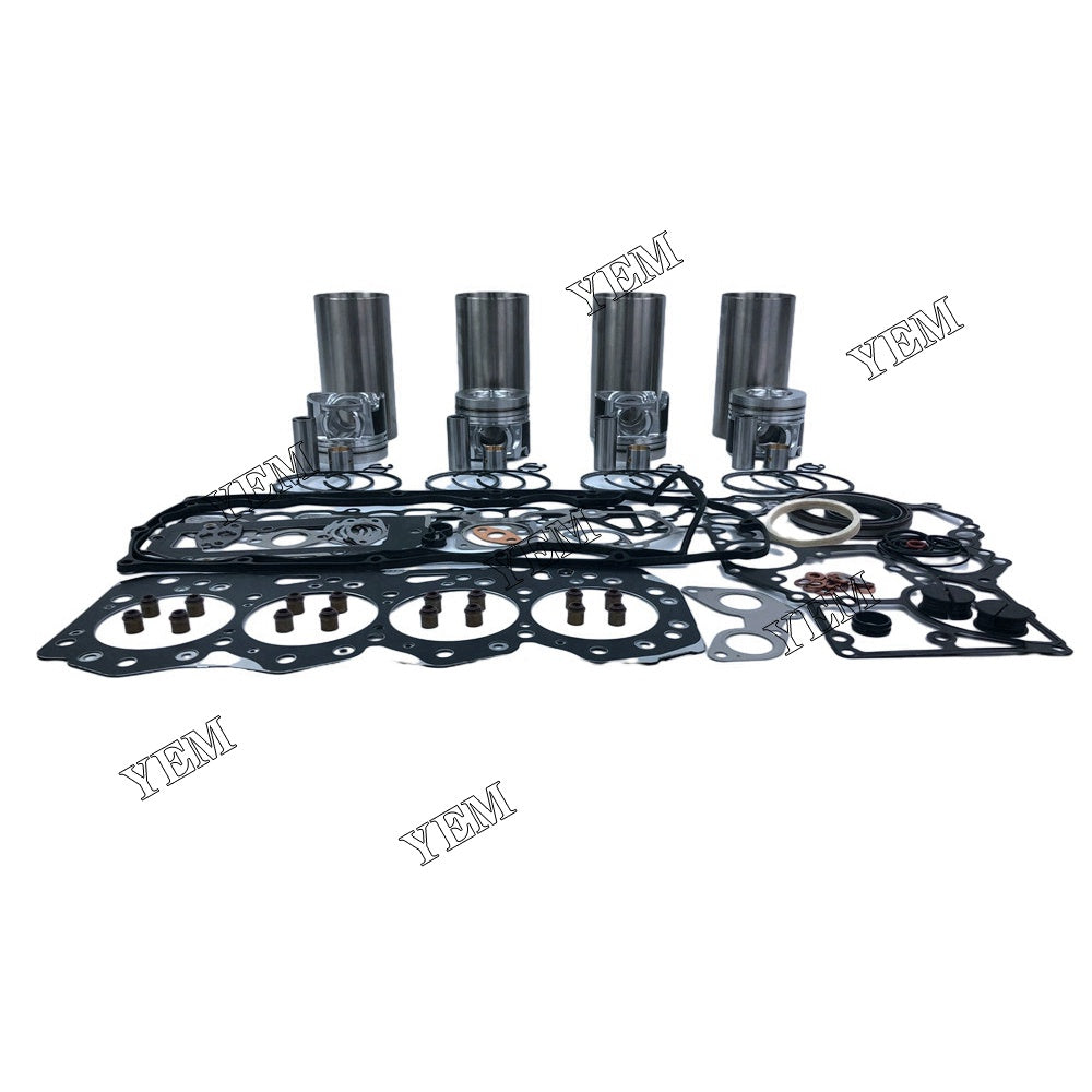 4JJ1 Overhaul Kit With Gasket Set For isuzu 4 cylinder diesel engine parts For isuzu