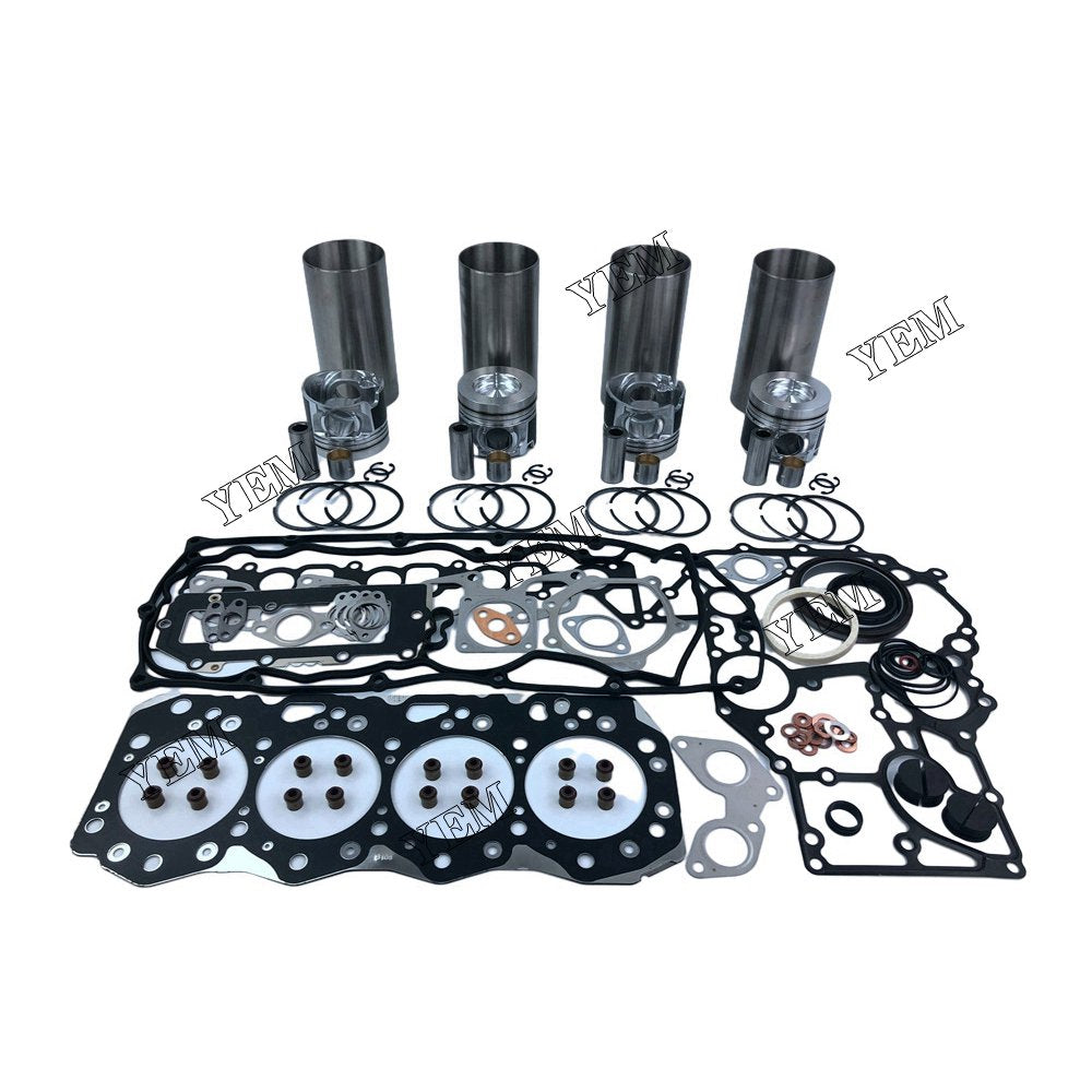 4JJ1 Overhaul Kit With Gasket Set For isuzu 4 cylinder diesel engine parts For isuzu