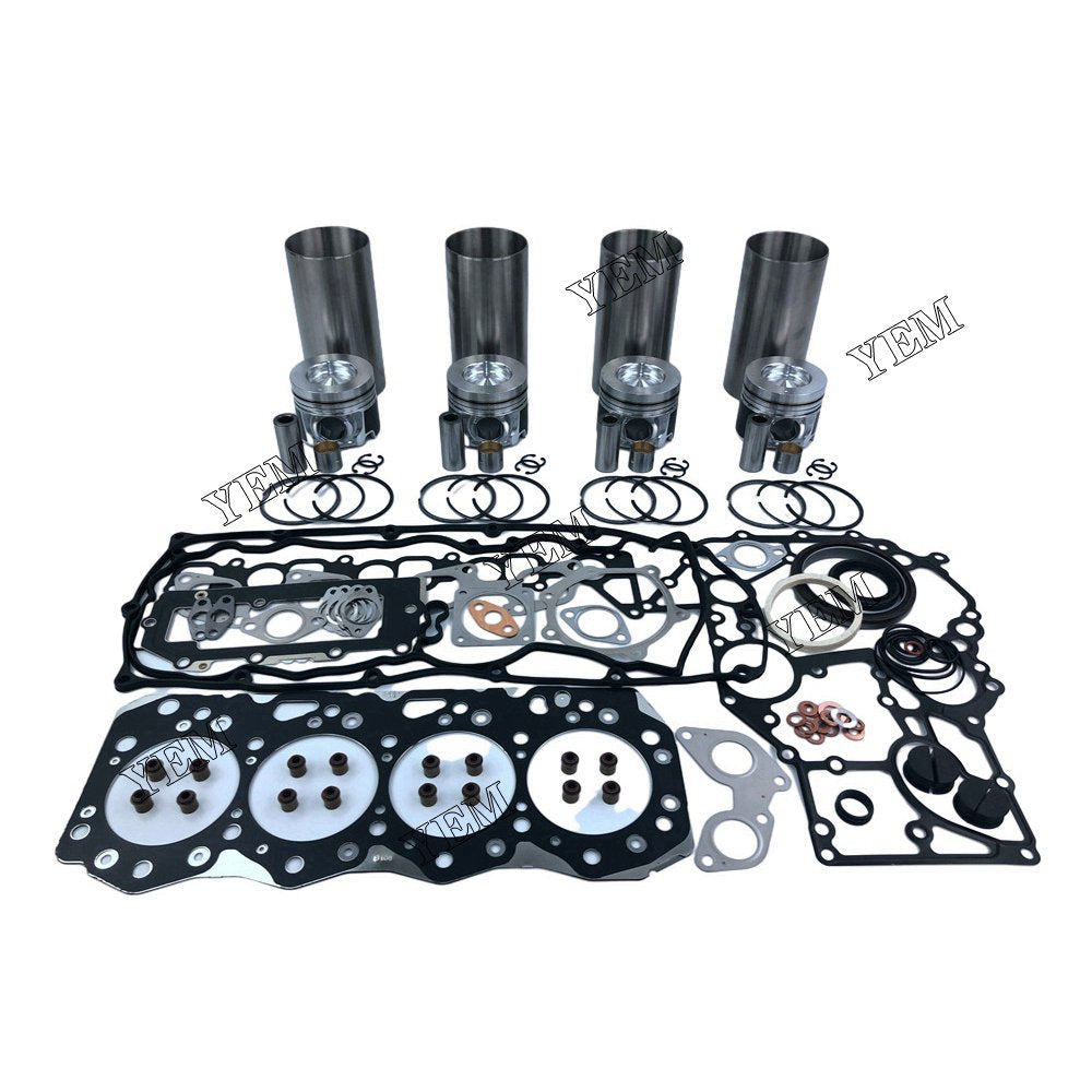 4JJ1 Overhaul Kit With Gasket Set For isuzu 4 cylinder diesel engine parts For isuzu