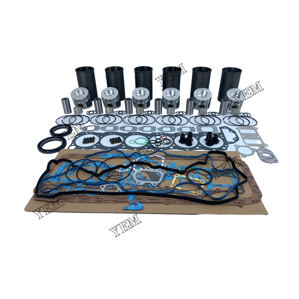 J08E Overhaul Kit With Gasket Set For Hino 6 cylinder diesel engine parts