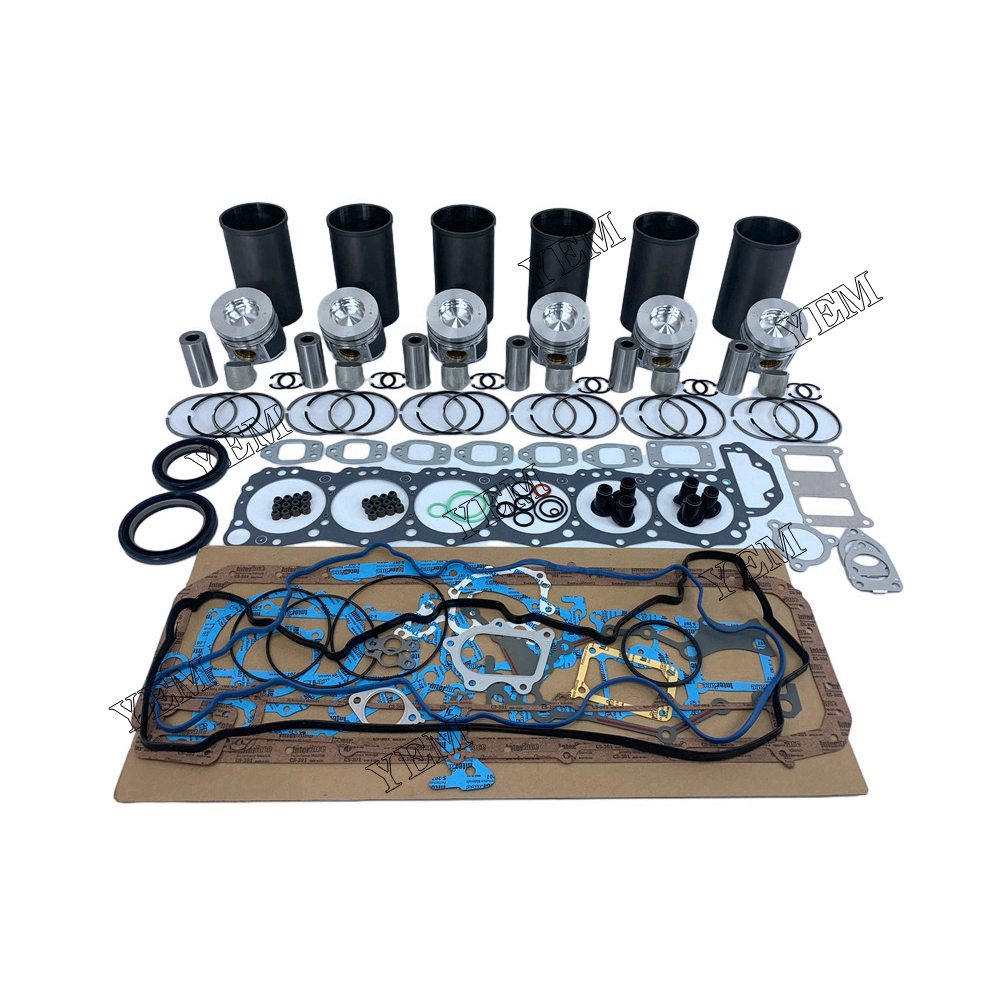 J08E Overhaul Kit With Gasket Set For Hino 6 cylinder diesel engine parts For Hino