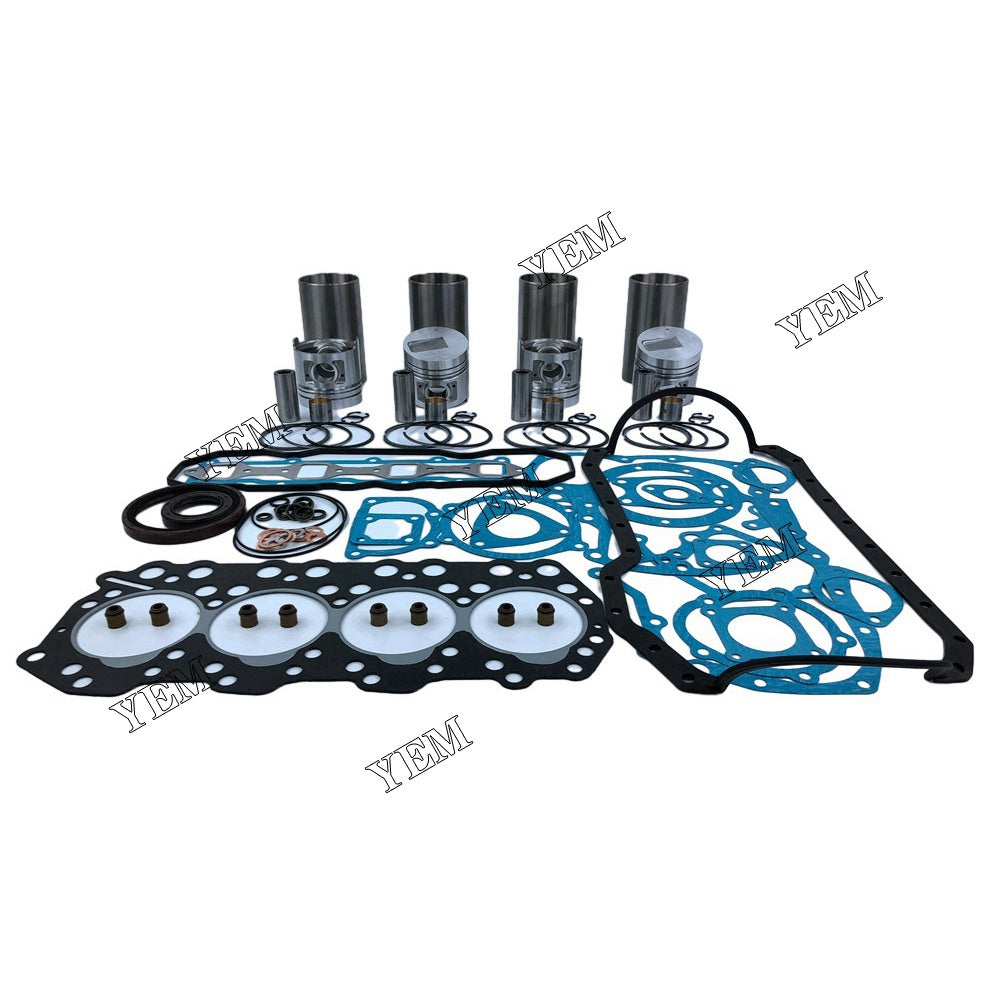 S4Q Overhaul Kit With Gasket Set For Mitsubishi 4 cylinder diesel engine parts