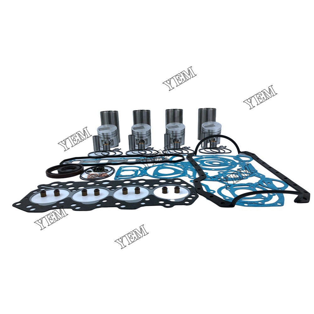 S4Q Overhaul Kit With Gasket Set For Mitsubishi 4 cylinder diesel engine parts For Mitsubishi