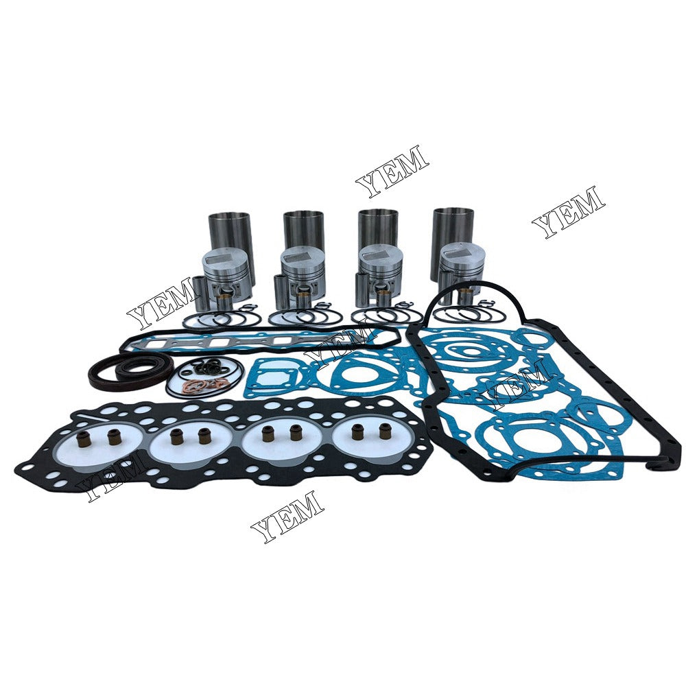 S4Q Overhaul Kit With Gasket Set For Mitsubishi 4 cylinder diesel engine parts For Mitsubishi