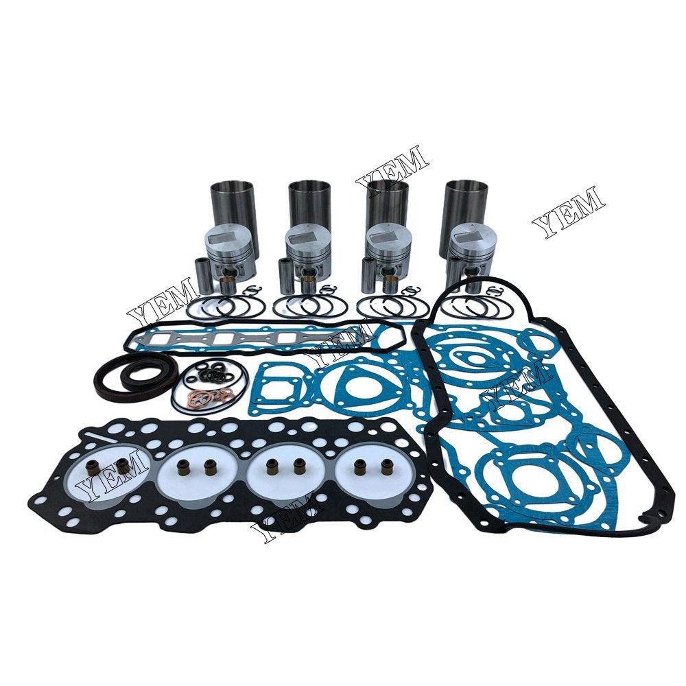 S4Q Overhaul Kit With Gasket Set For Mitsubishi 4 cylinder diesel engine parts For Mitsubishi