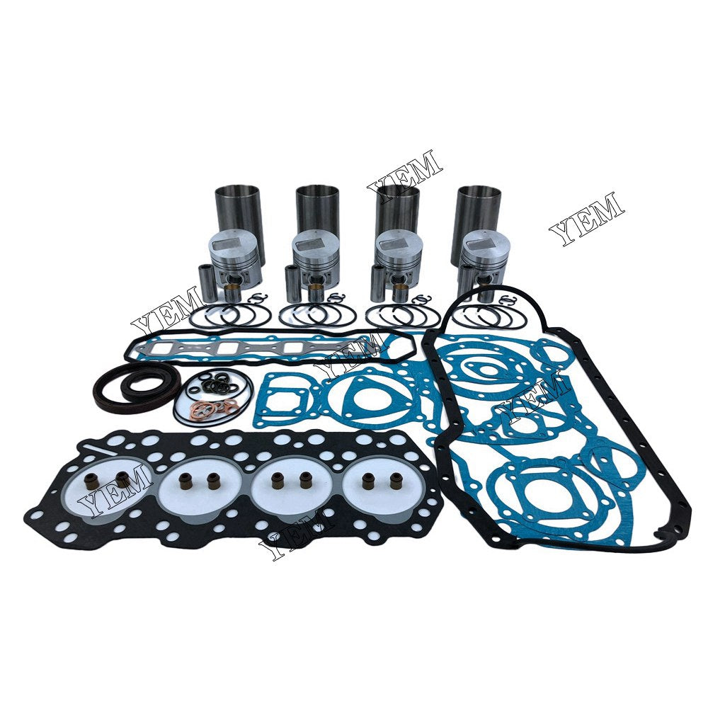 S4Q Overhaul Kit With Gasket Set For Mitsubishi 4 cylinder diesel engine parts For Mitsubishi